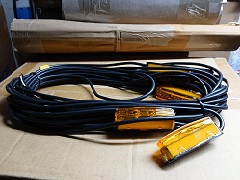 Boczne lampy obrysowe Chereau Inoled, listwa 5 szt. – nr kat. 22219
