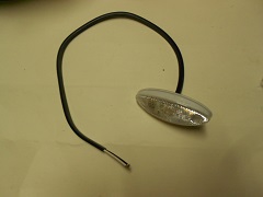 Lampa obrysowa przednia Chereau z przewodem 0,5 m – nr kat. 12496